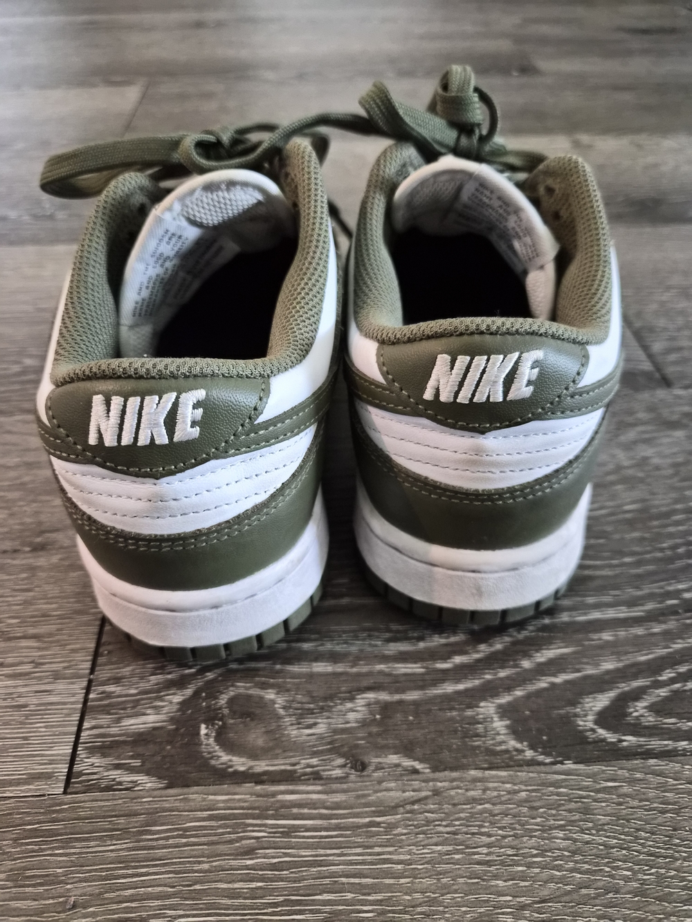 Nike Dunk Low "Olive" – Pristine Condition – Size 6M / 8W (EU 38.5)